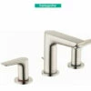 Hansgrohe Talis E 1.2 GPM Widespread Bathroom Faucet With QuickClean, ComfortZone And EcoRight Technology - Includes Metal Pop-Up Drain Assembly -AMERICANBATH Sales HG 2 BN 80740.1654102141
