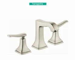 Hansgrohe Metropol Classic 1.2 GPM Widespread Bathroom Faucet With Pop-Up Drain Assembly (3)