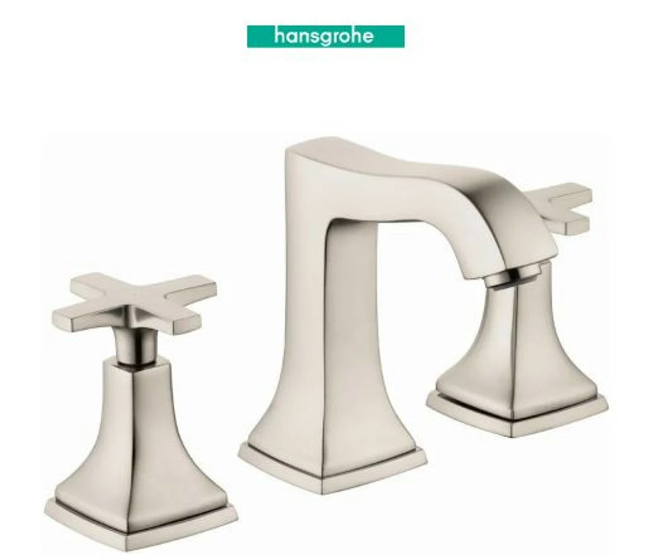 Hansgrohe Metropol Classic 1.2 GPM Widespread Bathroom Faucet With Pop-Up Drain Assembly (4) 3 Hansgrohe Metropol Classic 1.2 GPM Widespread Bathroom Faucet With Pop-Up Drain Assembly (4)