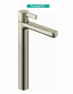 Hansgrohe Metris S 1.2 GPM Single Hole Bathroom Faucet With EcoRight, Quick Clean, And ComfortZone Technologies - Drain Assembly Included (2)
