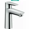 Hansgrohe Talis E 1.2 GPM Single Hole Bathroom Faucet With QuickClean, ComfortZone And EcoRight Technology - Includes Metal Pop-Up Drain Assembly -AMERICANBATH Sales HG 4 79121.1654112025