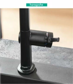 Hansgrohe Talis N 1.75 GPM Pull Down Kitchen Faucet HighArc A-Style Spout With Magnetic Docking & Toggle Spray Diverter - Limited Lifetime Warranty -AMERICANBATH Sales HG 5.3 71002.1654112580