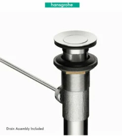 Hansgrohe Logis Single Hole Bathroom Faucet With EcoRight And ComfortZone Technologies - Drain Assembly Included -AMERICANBATH Sales HS 1.5 52640.1654096641