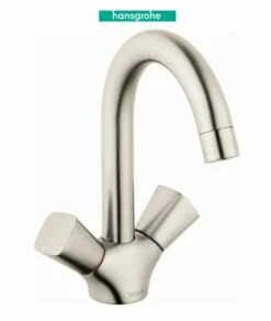 Hansgrohe Logis 1.2 GPM Single Hole Bathroom Faucet With EcoRight And ComfortZone Technologies - Drain Assembly Included
