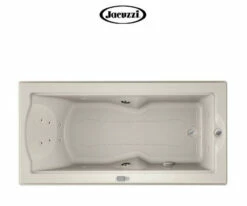 Jacuzzi 72" X 36" Fuzion Drop In Luxury Salon Spa Bathtub With 14 Jets, LCD Controls, Illumatherapy, Heater, Right Drain And Left Pump - Integrated Drain Assembly Included -AMERICANBATH Sales JKZ 3.4 00796.1654109454