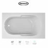 Jacuzzi Signature 60" Drop In Soaking Bathtub With Universal Drain -AMERICANBATH Sales JK 1 52337.1653410364