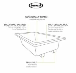 Jacuzzi Signature 72" Drop In Soaking Bathtub With Universal Drain -AMERICANBATH Sales JK 3.2 28525.1653411115