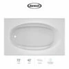 Jacuzzi Signature 72" Drop In Soaking Bathtub With Universal Drain 1 Jacuzzi Signature 72" Drop In Soaking Bathtub With Universal Drain -AMERICANBATH Sales JK 3 65181.1653411115
