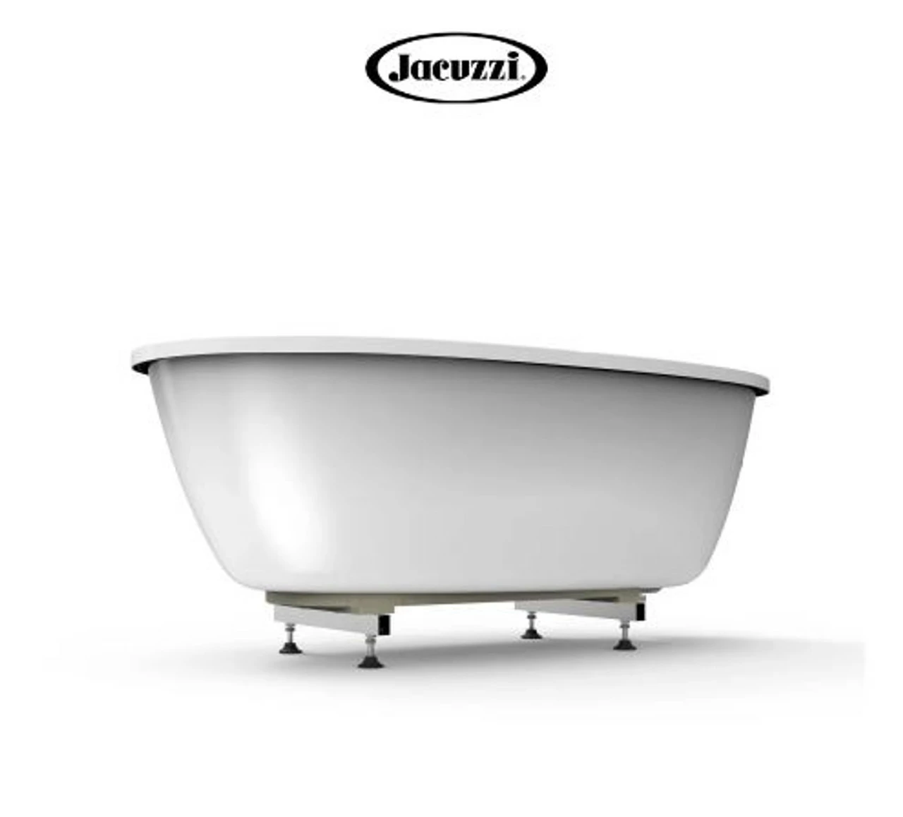 Jacuzzi Signature 60" Free Standing Acrylic Soaking Tub With Chrome Free Standing Tub Filler And Handshower, Reversible Drain, Drain Assembly And Overflow 6 Jacuzzi Signature 60" Free Standing Acrylic Soaking Tub With Chrome Free Standing Tub Filler And Handshower, Reversible Drain, Drain Assembly And Overflow - Image 4