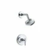 Kohler Purist Shower Only Trim Package With 2.5 GPM Single Function Shower Head With MasterClean And Rite-Temp Technologies