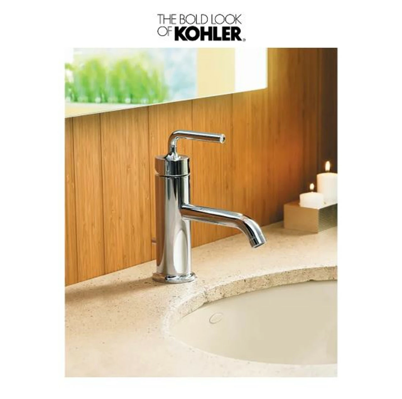 Kohler Purist 1.2 GPM Single Hole Bathroom Faucet With Pop-Up Drain Assembly 4 Kohler Purist 1.2 GPM Single Hole Bathroom Faucet With Pop-Up Drain Assembly - Image 2
