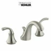 Kohler Forte Widespread Bathroom Faucet With Ultra-Glide Valve Technology - Free Metal Pop-Up Drain Assembly With Purchase -AMERICANBATH Sales KHL 2 Brushed Nickel 57905.1654875017