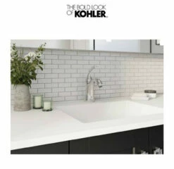 Kohler Forte Single Hole Bathroom Faucet With Metal Pop-Up Drain Assembly -AMERICANBATH Sales KHL 4.4 48474.1654876204