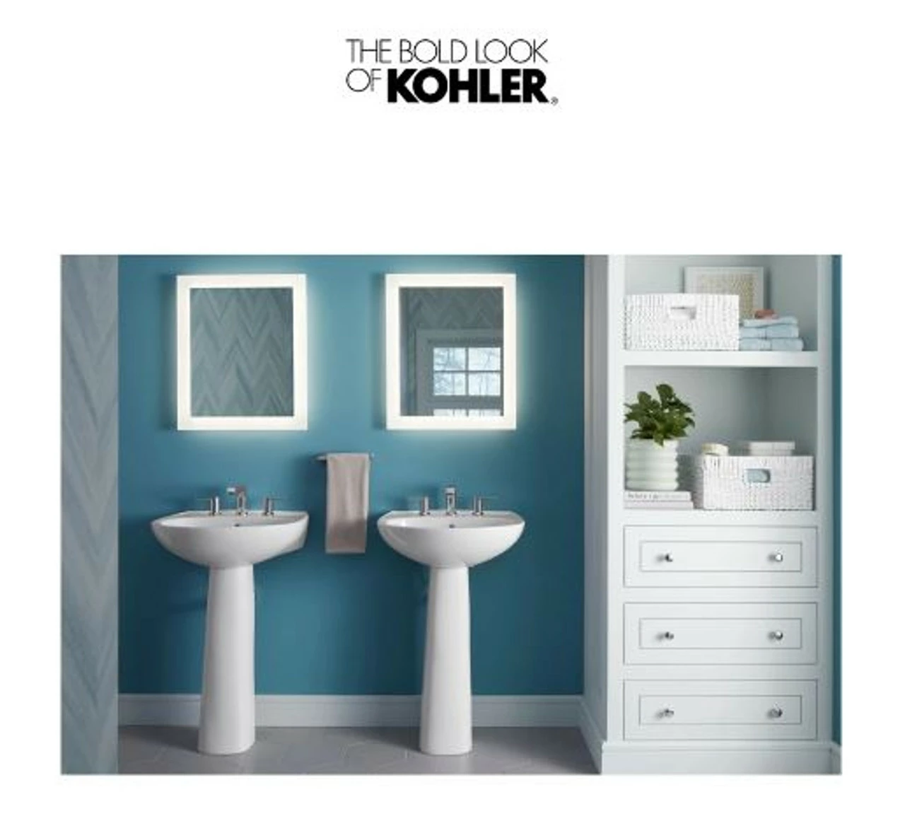 Kohler Hint 1.2 GPM Widespread Bathroom Faucet With Pop-Up Drain 10 Kohler Hint 1.2 GPM Widespread Bathroom Faucet With Pop-Up Drain - Image 8