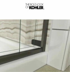 Kohler Levity 74" High X 47-5/8" Wide Bypass Frameless Shower Door With Clear Glass 11 Kohler Levity 74" High X 47-5/8" Wide Bypass Frameless Shower Door With Clear Glass -AMERICANBATH Sales Kohler 2.6 13817.1653167078