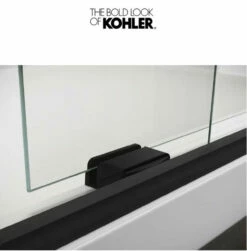 Kohler Levity 74" High X 47-5/8" Wide Bypass Semi Frameless Shower Door With Clear Glass -AMERICANBATH Sales Kohler 1.5 73873.1653166134
