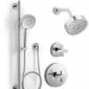 Kohler Composed Pressure Balanced Shower System With Shower Head, Hand Shower, Valve Trim, And Shower Arm 1 Kohler Composed Pressure Balanced Shower System With Shower Head, Hand Shower, Valve Trim, And Shower Arm -AMERICANBATH Sales Kohler 5 40854.1652201623