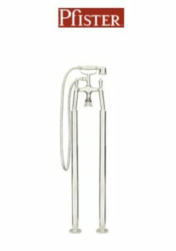 Pfister Freestanding Floor Mounted Tub Filler With Metal Lever Handles - Includes Personal Hand Shower 10 Pfister Freestanding Floor Mounted Tub Filler With Metal Lever Handles - Includes Personal Hand Shower -AMERICANBATH Sales Pfister .2 74137.1652972082
