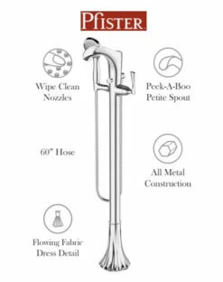 Pfister Rhen Free Standing Tub Filler - Includes Hand Shower -AMERICANBATH Sales Pfister 2.5 27167.1652974626