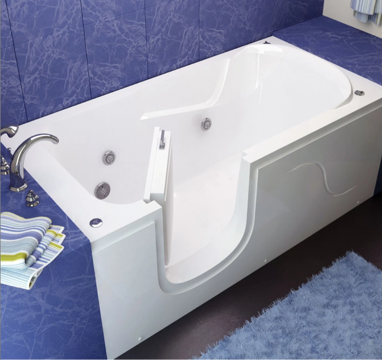 Step In Bathtub 3060BL Series 3 Step In Bathtub 3060BL Series