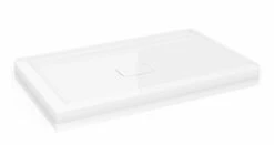 Fleurco ADT5436-18-R2 48" - 60" Acrylic Shower Base With 2 Integrated Tiling Flanges