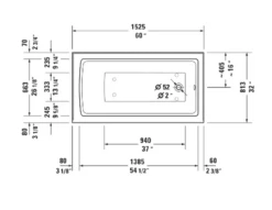 Duravit Architec 60" Alcove Acrylic Soaking Tub Left Right Drain And Overflow 7 Duravit Architec 60" Alcove Acrylic Soaking Tub Left Right Drain And Overflow -AMERICANBATH Sales Screenshot 2022 10 26 144138 19057.1666809763