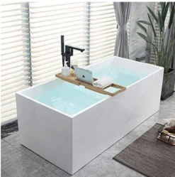 Jensen Freestanding White Acrylic Bathtub Modern Stand Alone Soaking Tub With UPC Certified Slotted Overflow And Pop-up Drain (67" X 32") -AMERICANBATH Sales Screenshot 2023 03 30 084958 60038.1680180711