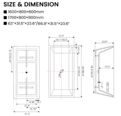 Jensen Freestanding White Acrylic Bathtub Modern Stand Alone Soaking Tub With UPC Certified Slotted Overflow And Pop-up Drain (67" X 32") -AMERICANBATH Sales Screenshot 2023 03 30 085029 32251.1680180711