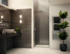 Fleurco PK Platinum Kara Shower Door With Wall Mount Hinges