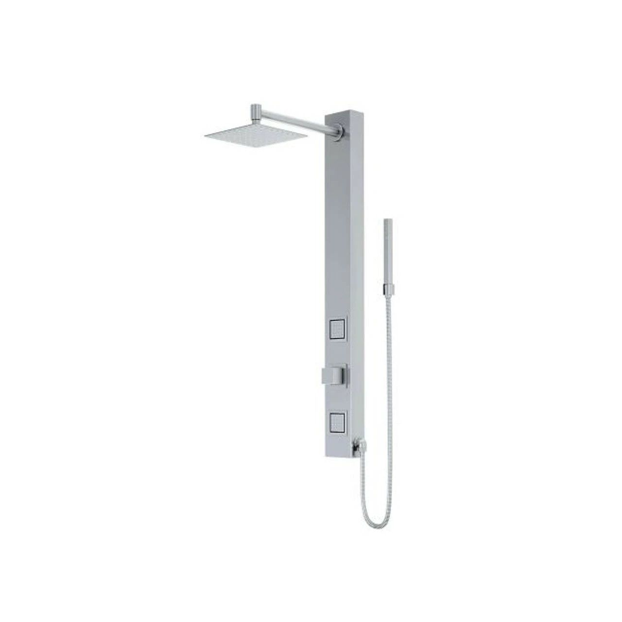 Vigo Orchid Retrofit Shower Panel With Shower Head, Hand Shower, Bodysprays, Hose, And Diverter 4 Vigo Orchid Retrofit Shower Panel With Shower Head, Hand Shower, Bodysprays, Hose, And Diverter - Image 2