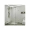 Vigo Winslow 74" High X 46-1/2" Wide X 34-5/8" Deep Sliding Frameless Shower Enclosure -AMERICANBATH Sales VG605148 0 44072.1638114700