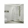 Vigo Piedmont 73-3/8" High X 40" Wide X 38-1/8" Deep Hinged Frameless Shower Enclosure With 3/8" Glass -AMERICANBATH Sales VG606240 0 24387.1638118804