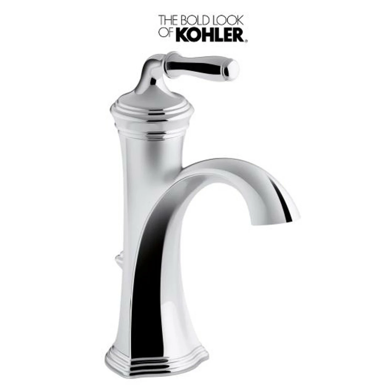 Kohler Devonshire Single Hole Bathroom Faucet - Drain Assembly Included 3 Kohler Devonshire Single Hole Bathroom Faucet - Drain Assembly Included