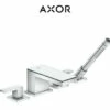 Axor MyEdition Deck Mounted Bathroom Roman Tub Filler With Built-In Diverter With QuickClean Technology - Includes Hand Shower And Decorative Trim -AMERICANBATH Sales XR 13 Mirror 93591.1653427587