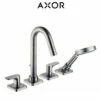 Axor Citterio Deck Mounted Roman Tub With Built-In Diverter - Includes Hand Shower -AMERICANBATH Sales XR 16 65893.1653429539
