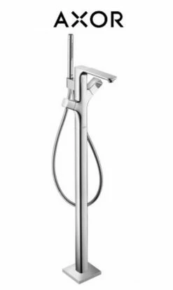 Axor Urquiola Floor Mounted Tub Filler With Built-In Diverter - Includes Hand Shower