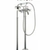 Axor Montreux Floor Mounted Tub Filler With Built-In Diverter And Cross Handles - Includes Hand Shower -AMERICANBATH Sales XR 7 43118.1653425641