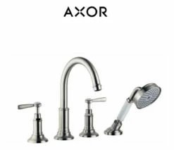 Axor Montreux Deck Mounted Roman Tub With Built-In Diverter - Includes Hand Shower