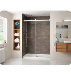Fleurco NG160 Gemini Frameless Bypass 60 Sliding Shower Doors 7 Fleurco NG160 Gemini Frameless Bypass 60 Sliding Shower Doors -AMERICANBATH Sales a2.3 00374.1625256610