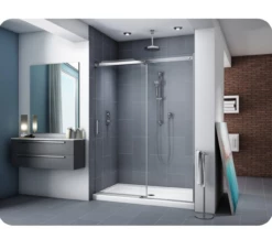 Fleurco NA60 Nova Apollo In-Line 60 Sliding Door And Fixed Panel -AMERICANBATH Sales a4.2 68784.1594836412