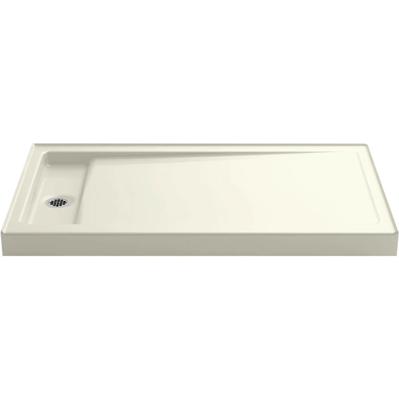 Kohler Bellwether 60" X 34" Rectangular Shower Base With Single Threshold And Left Drain 3 Kohler Bellwether 60" X 34" Rectangular Shower Base With Single Threshold And Left Drain