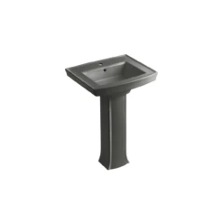 Kohler Archer 24" Pedestal Lavatory With Single-hole Faucet Drilling -AMERICANBATH Sales blob 27566.1607544818