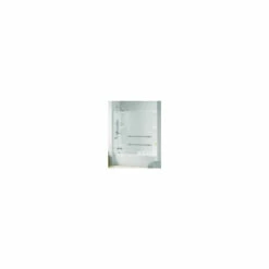 Sterling Accord, Series 7124, 60" X 30" X 74-1/2" ADA Smooth Bath/Shower Left-Dand Drain