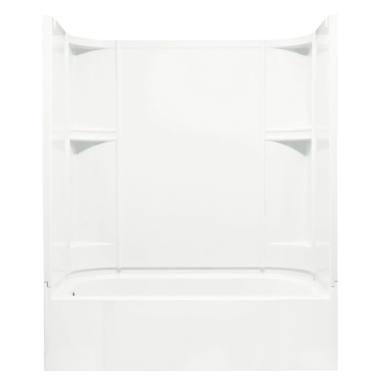 Sterling Accord 60" X 31-1/4" X 73-1/4" Vikrell Shower With Drain Left And 15" Apron 3 Sterling Accord 60" X 31-1/4" X 73-1/4" Vikrell Shower With Drain Left And 15" Apron