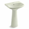 Kohler | Cimarron® Pedestal Bathroom Sink With Single Faucet Hole -AMERICANBATH Sales blob 53471.1606851693