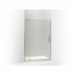 Kohler | Revel® Pivot Shower Door, 70"H X 43-1/8 - 48"W, With 5/16" Thick Frosted Glass