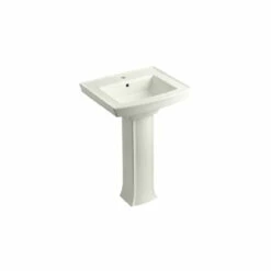 Kohler Archer 24" Pedestal Lavatory With Single-hole Faucet Drilling -AMERICANBATH Sales blob 67705.1607544817