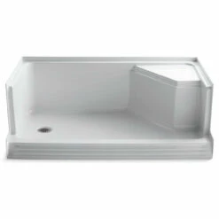 Kohler Memoirs 60" Shower Receptor With Integral Seat At Right And Left-hand Drain -AMERICANBATH Sales blob 88340.1612207252