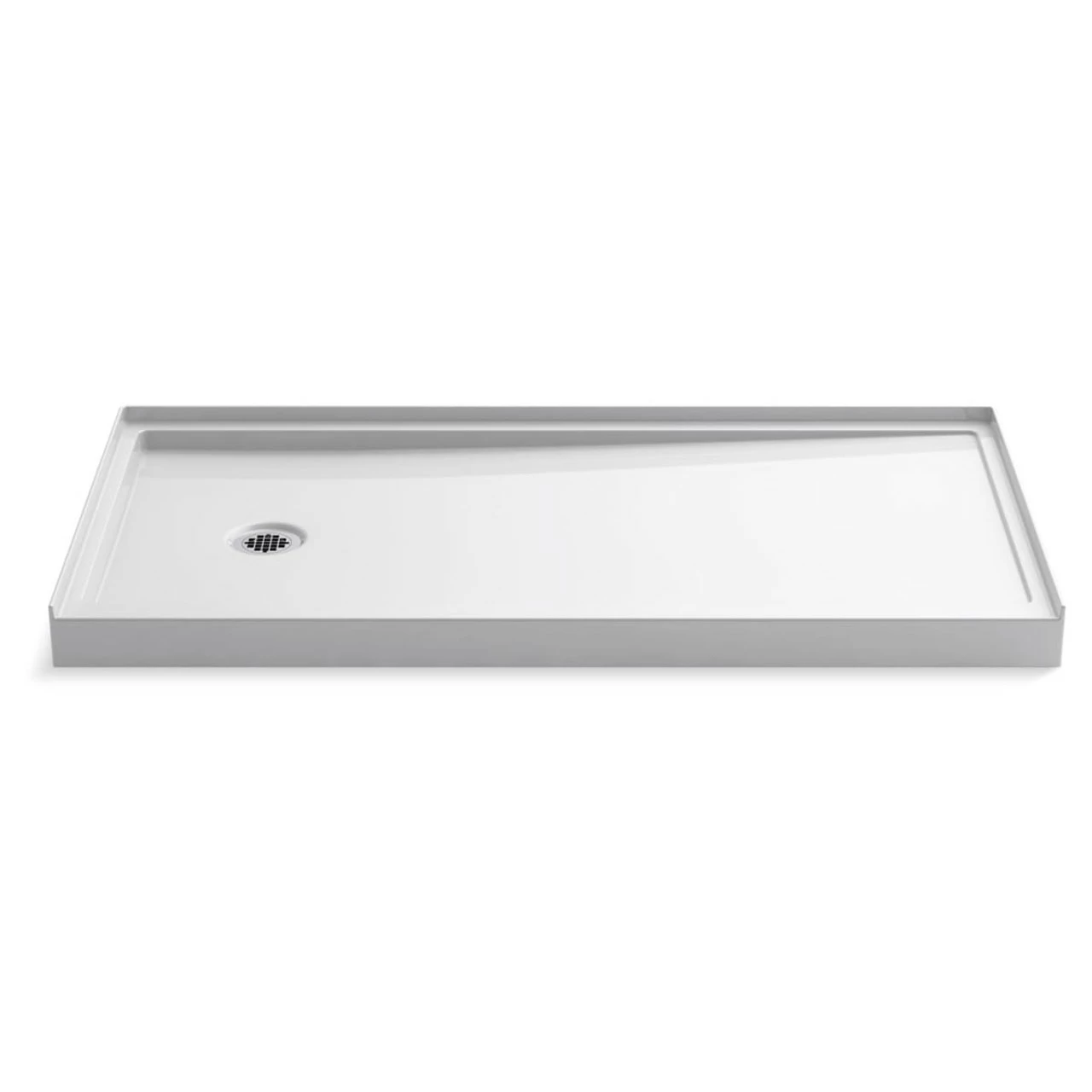 Kohler Rely 60" X 30" Rectangular Shower Base With Single Threshold And Left Drain 4 Kohler Rely 60" X 30" Rectangular Shower Base With Single Threshold And Left Drain - Image 2