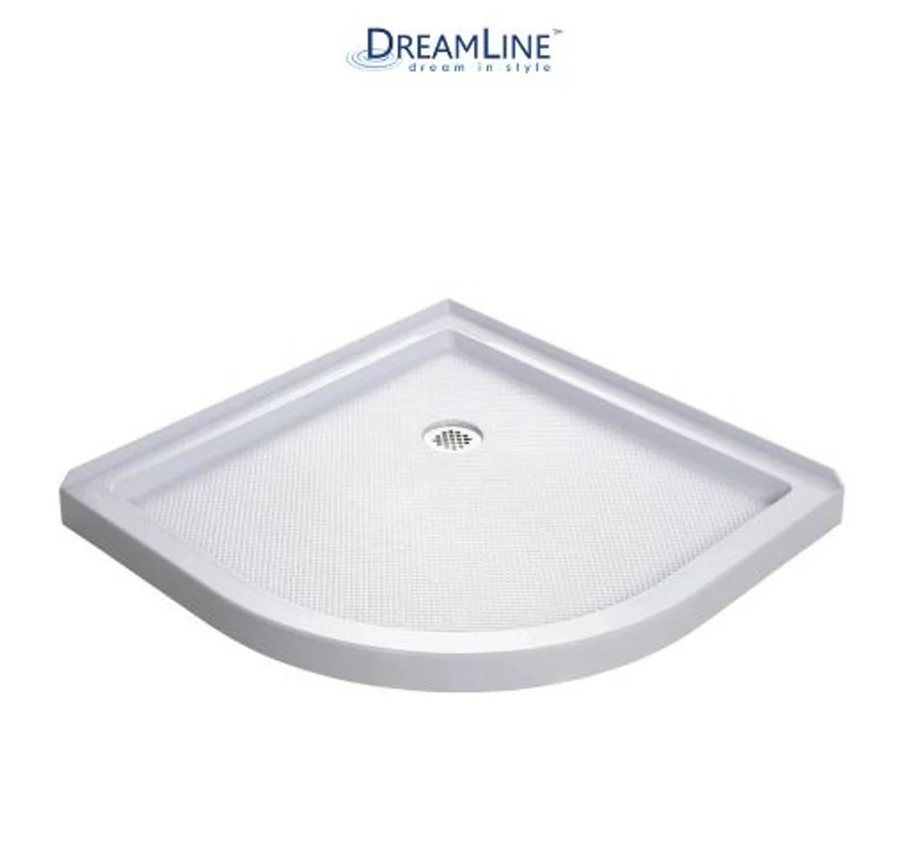 DreamLine Prime 33" Wide X 76 3/4" High Semi-Frameless Frosted Glass Sliding Shower Enclosure - Includes Shower Base 19 DreamLine Prime 33" Wide X 76 3/4" High Semi-Frameless Frosted Glass Sliding Shower Enclosure - Includes Shower Base - Image 17